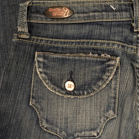 Sz 6 Freedom of Choice Dark Wash Jeans - Picture 4 of 10